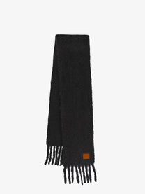 Loewe Women's Mohair and Wool Scarf Black