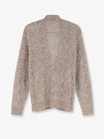 Brunello Cucinelli Women's Mohair Blend Cardigan Brown
