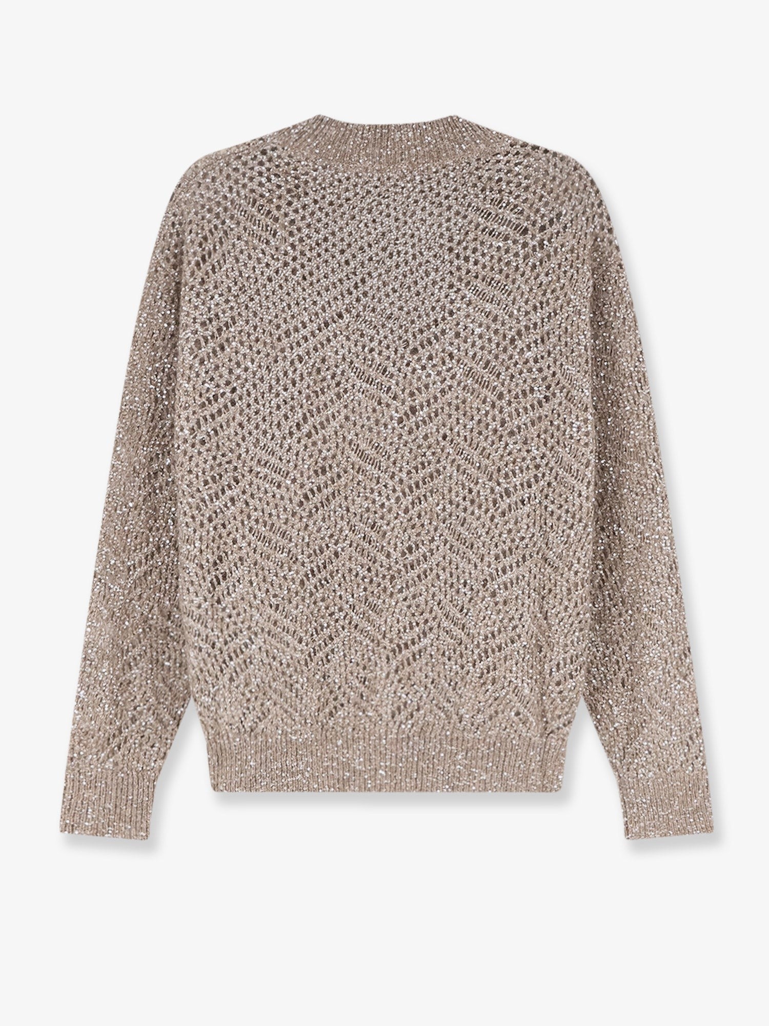 Brunello Cucinelli Women's Mohair Blend Sweater Brown