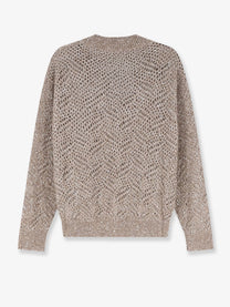 Brunello Cucinelli Women's Mohair Blend Sweater Brown