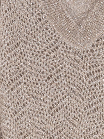 Brunello Cucinelli Women's Mohair Blend Sweater Brown