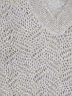 Brunello Cucinelli Women's Mohair Blend Sweater GHIAIA, view 3