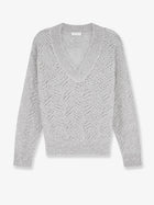 Brunello Cucinelli Women's Mohair Blend Sweater GHIAIA