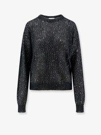 Nude Lucy Women's Mohair Blend Sweater Black