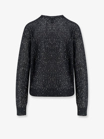 Nude Lucy Women's Mohair Blend Sweater Black
