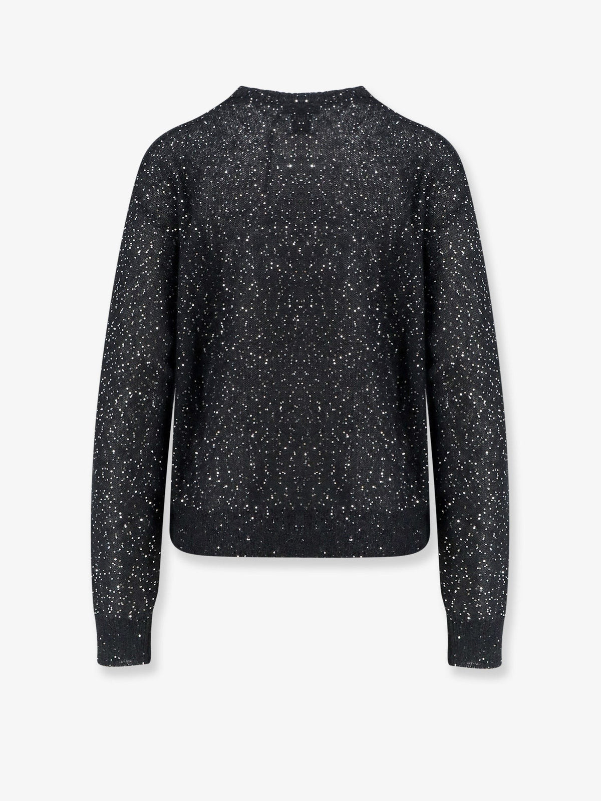 Nude Lucy Women's Mohair Blend Sweater Black, view 2