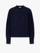 Brunello Cucinelli Women's Mohair Blend Sweater Blue