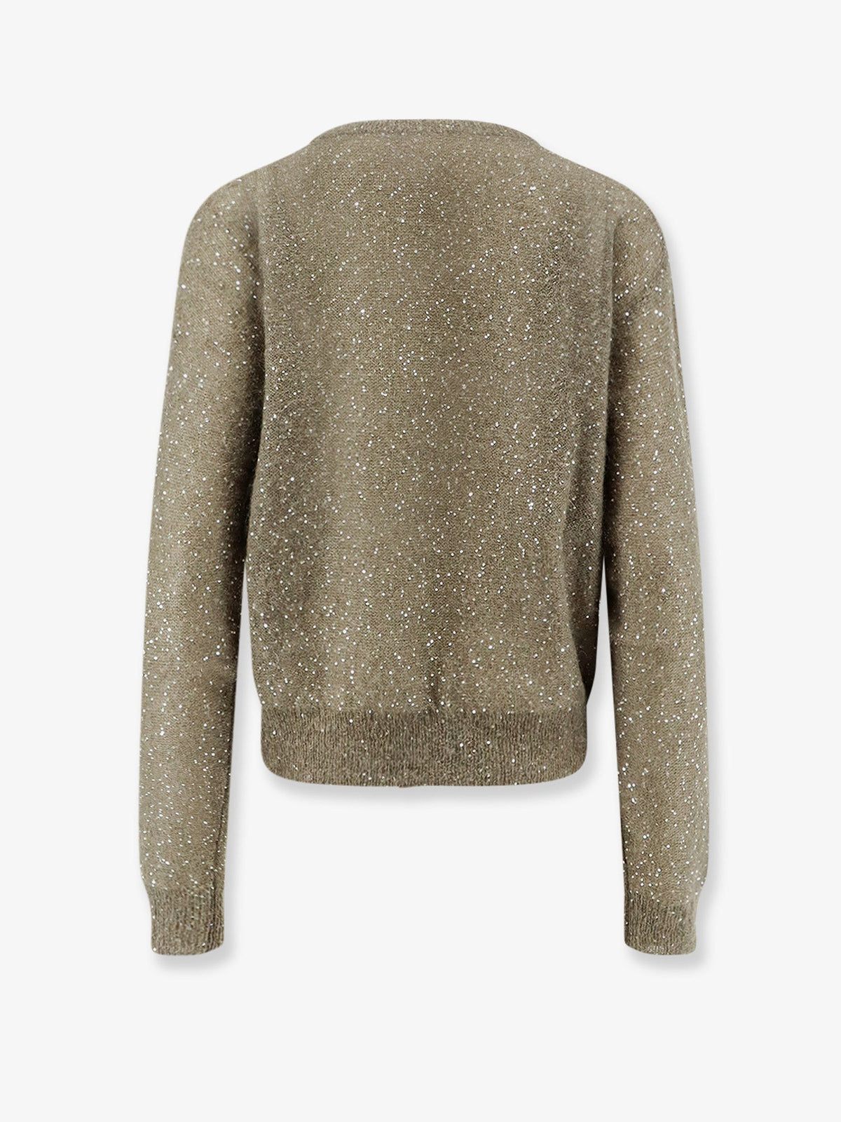 Nude Lucy Women's Mohair Blend Sweater Green, view 2