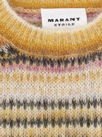 Isabel Marant Étoile Women's Mohair Blend Sweater Yellow