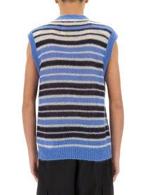 Marni Men's Mohair Blend Vest Multicolor