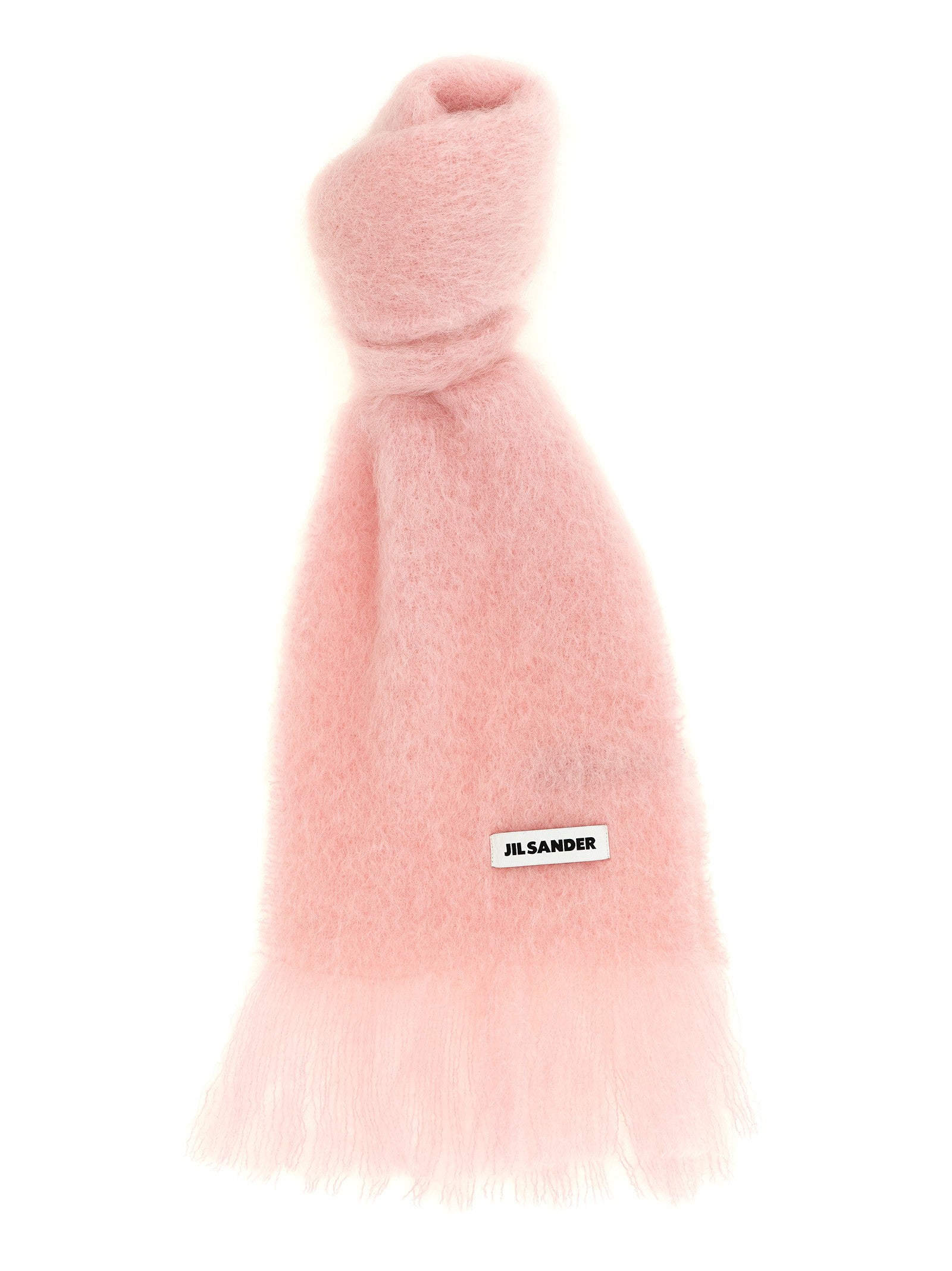 Jil Sander Mohair Scarf Blue
