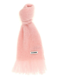 Jil Sander Mohair Scarf Blue