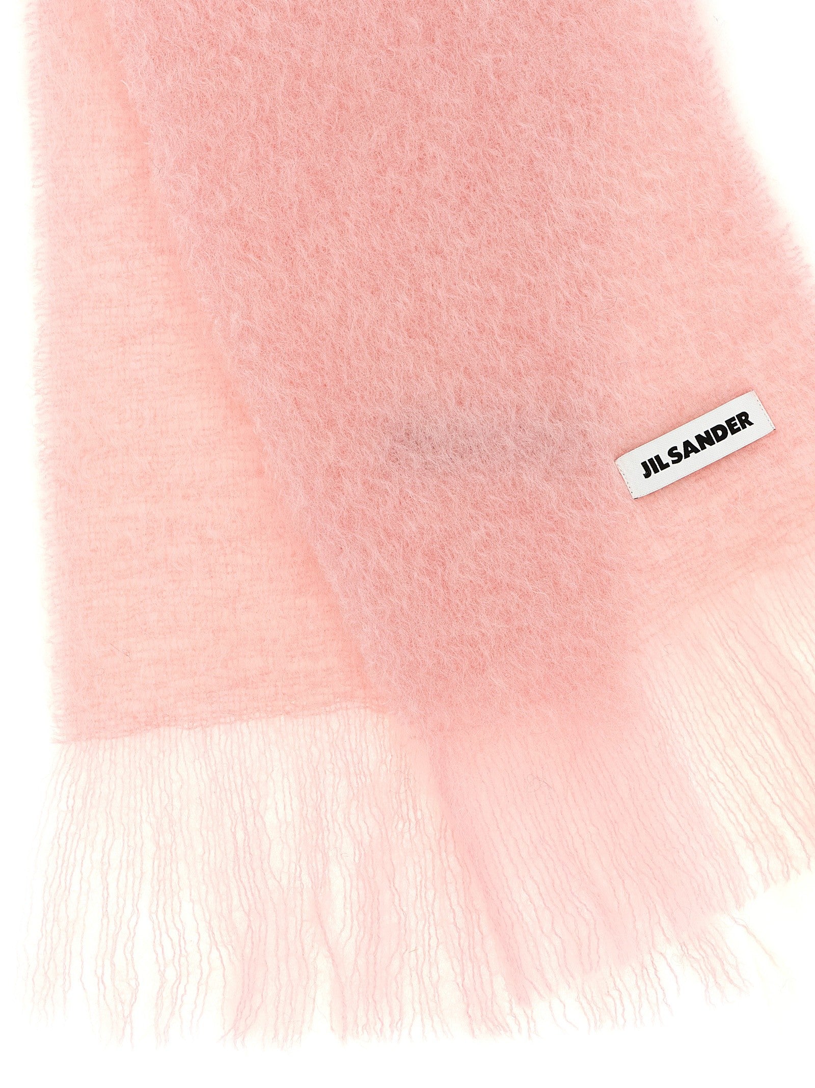 Jil Sander Mohair Scarf Blue