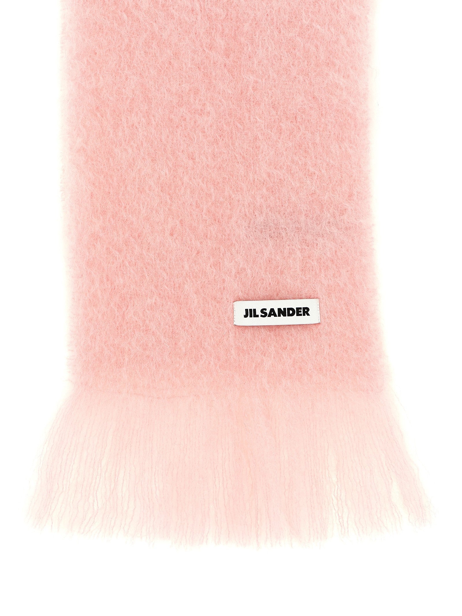 Jil Sander Mohair Scarf Blue