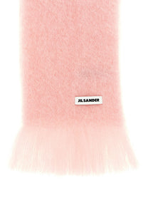 Jil Sander Mohair Scarf Blue