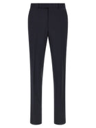 Zegna Mohair Wool Dress Blue, view 4