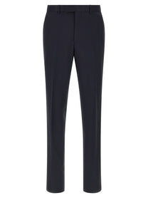 Zegna Mohair Wool Dress Blue