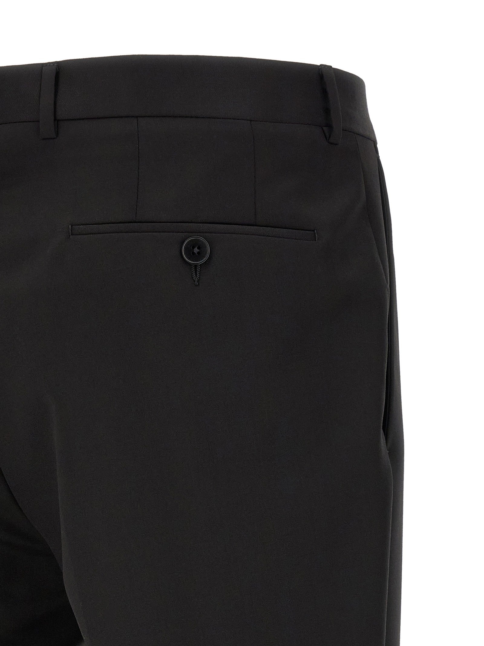 Zegna Mohair Wool Dress Black