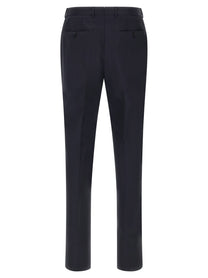 Zegna Mohair Wool Dress Blue