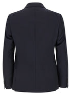 Zegna Mohair Wool Dress Blue, view 2