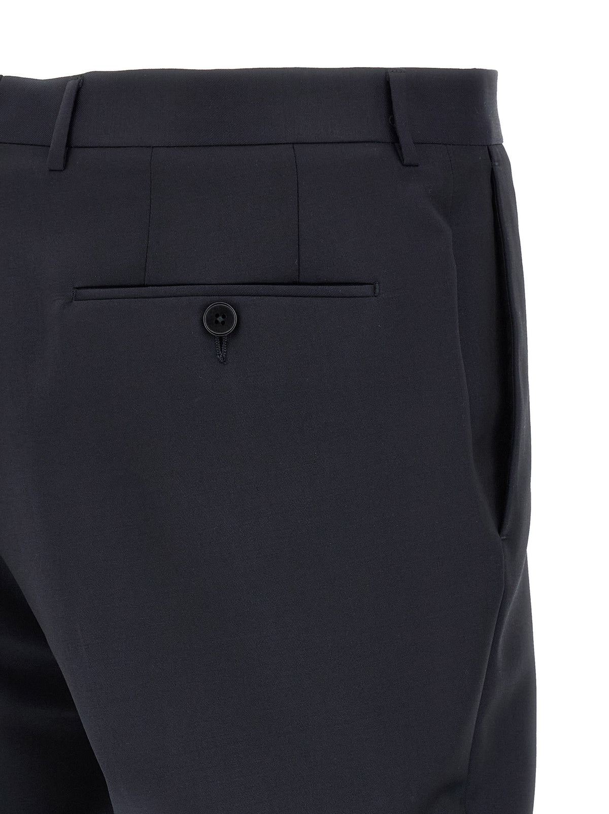 Zegna Mohair Wool Dress Blue, view 6