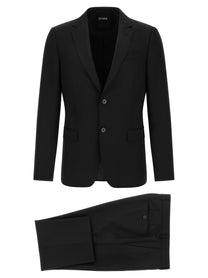 Zegna Mohair Wool Dress Black