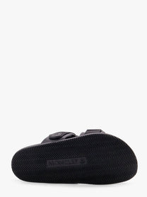 Moncler Women's Mon Summer Leather Sandals Black
