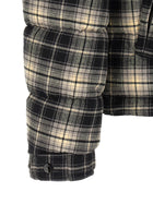 Moncler Airor Check Down Jacket Gold, view 5