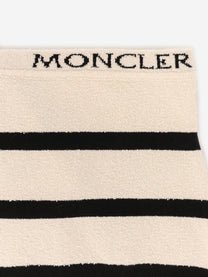 Moncler - Moncler Top And Culotte Striped Cotton Blend Set - Women’s Tops