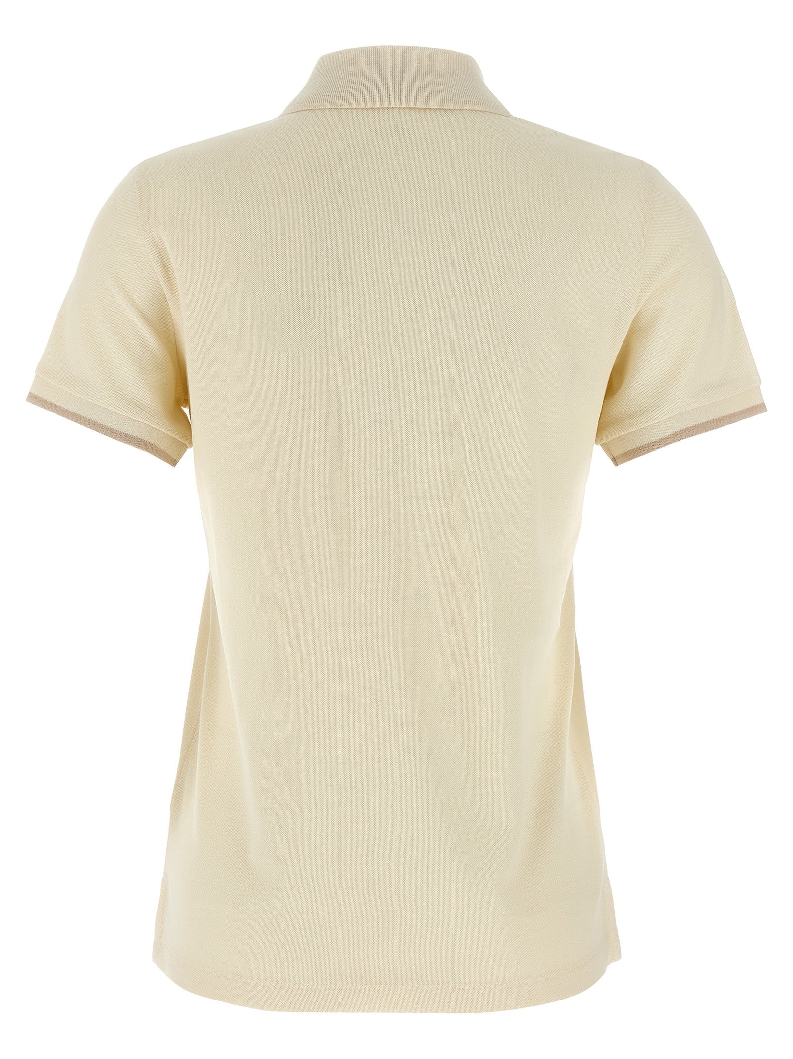 MONCLER - MONCLER - Logo patch polo shirt - Women’s Tops