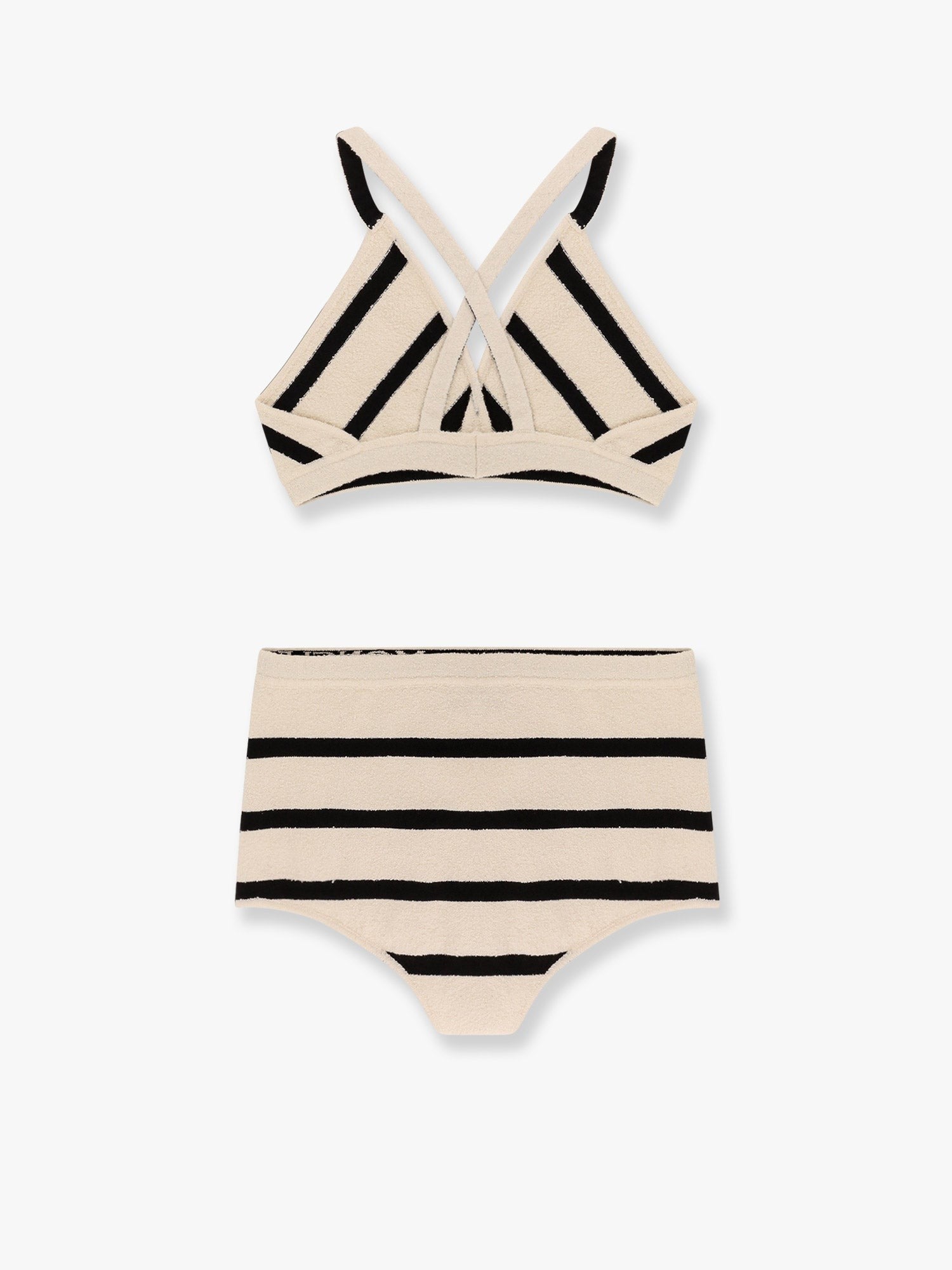Moncler - Moncler Top And Culotte Striped Cotton Blend Set - Women’s Tops
