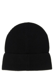 MONCLER - MONCLER - Logo patch beanie - Men’s Accessories