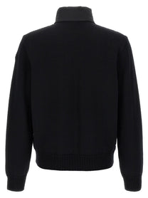 MONCLER - MONCLER - Matt effect cardigan - Men’s Knitwear