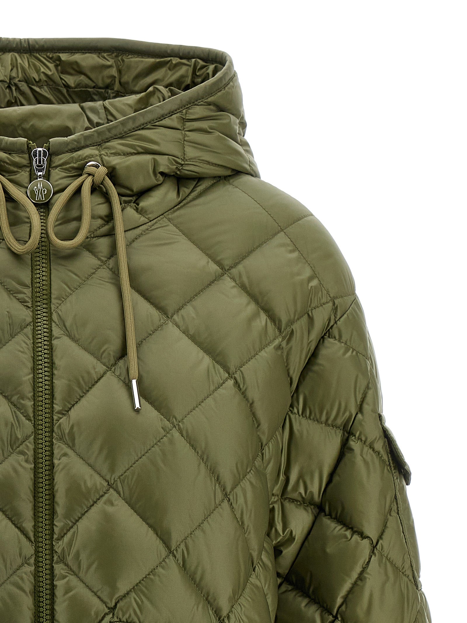MONCLER - MONCLER - Diamond quilting down jacket - Women’s Outerwear