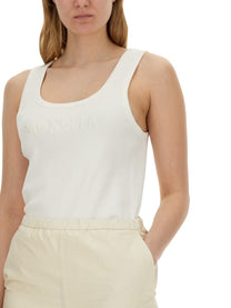 Moncler - Moncler Tops With Logo - Woman-&gt;Clothing-&gt;Tops