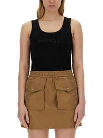 Moncler - Moncler Tops With Logo - Woman-&gt;Clothing-&gt;Tops