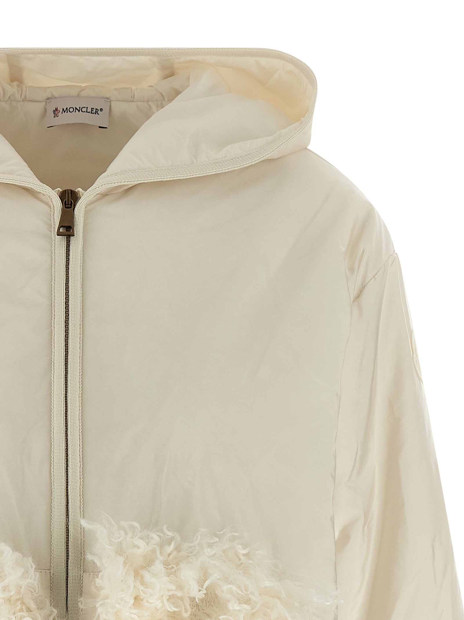 MONCLER - MONCLER - Teddy pocket sweatshirt - Women’s Sweatshirts