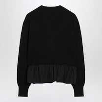 Moncler - Moncler Black cashmere-blend cardigan - Knitwear