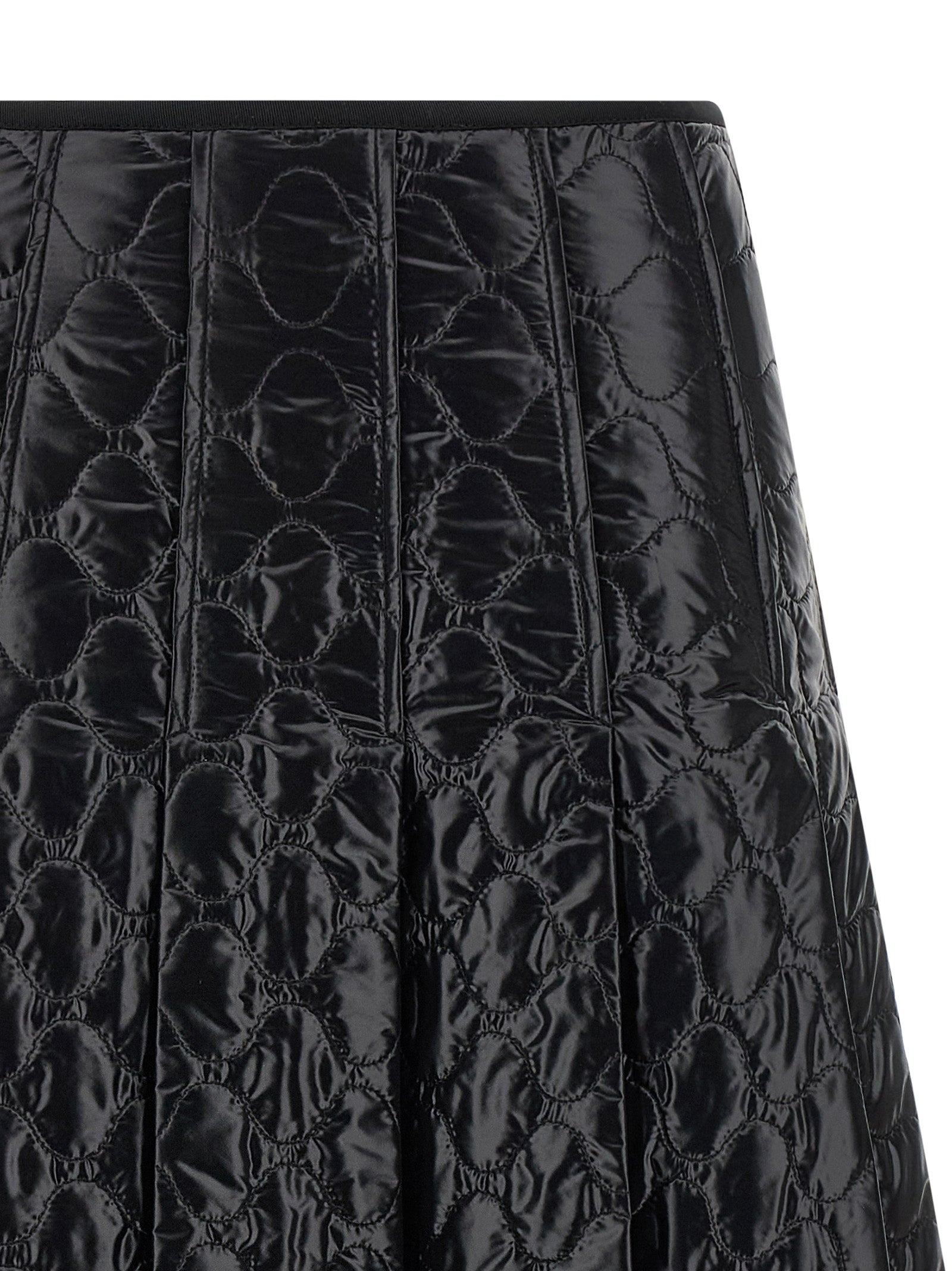 MONCLER - MONCLER - Laqué nylon skirt - Women’s Bottoms
