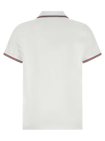 MONCLER - MONCLER - Piqué cotton polo shirt - Men’s Tops