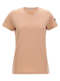 MONCLER - MONCLER - Logo patch t-shirt - Women’s Tops