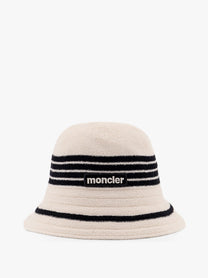 Moncler - Moncler Bucket Cotton Blend Hat - Women’s Accessories