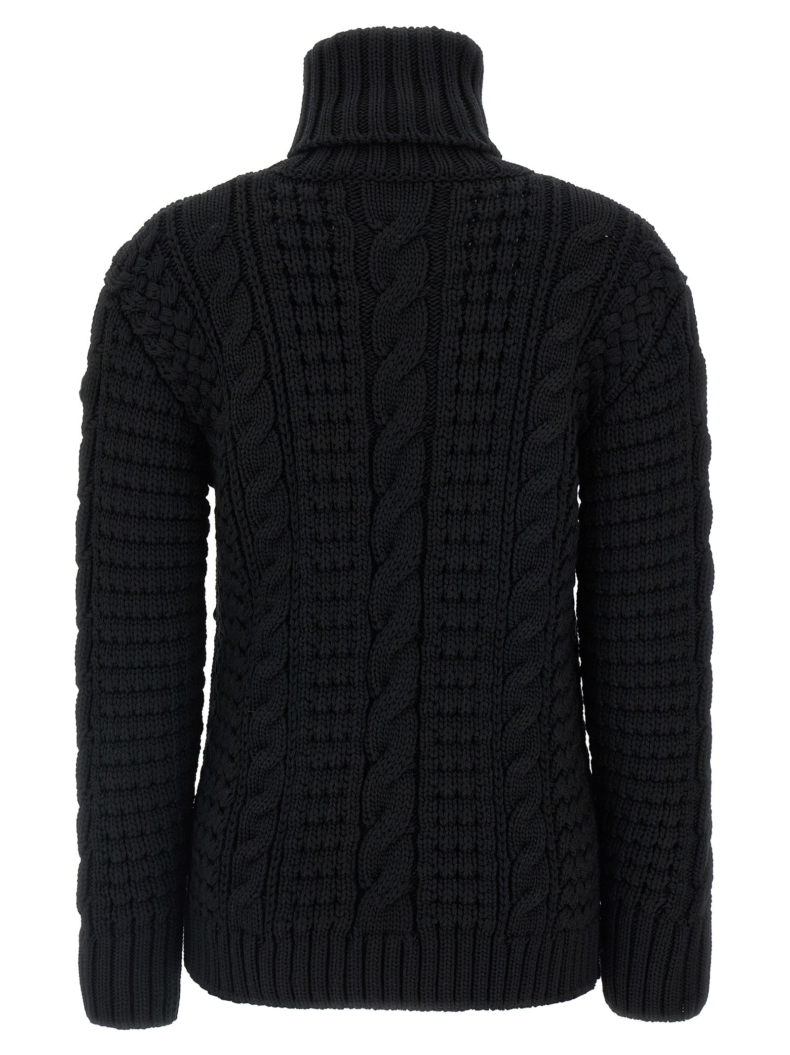 MONCLER GENIUS - MONCLER GENIUS - Moncler x Edward Enninful tricot turtleneck sweater - Women’s Knitwear