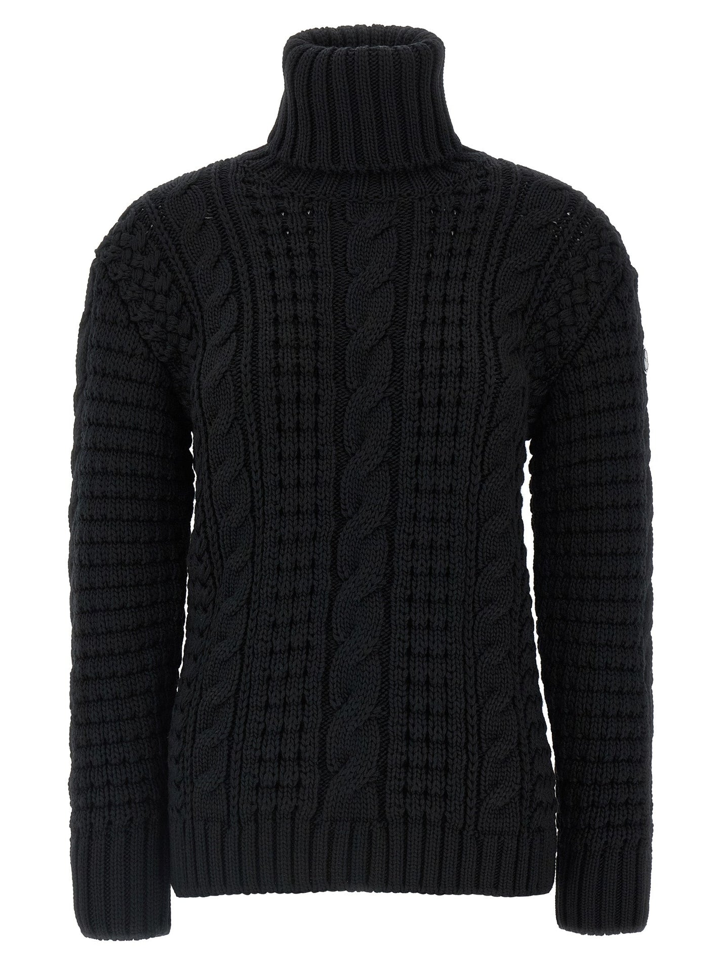 MONCLER GENIUS - MONCLER GENIUS - Moncler x Edward Enninful tricot turtleneck sweater - Women’s Knitwear