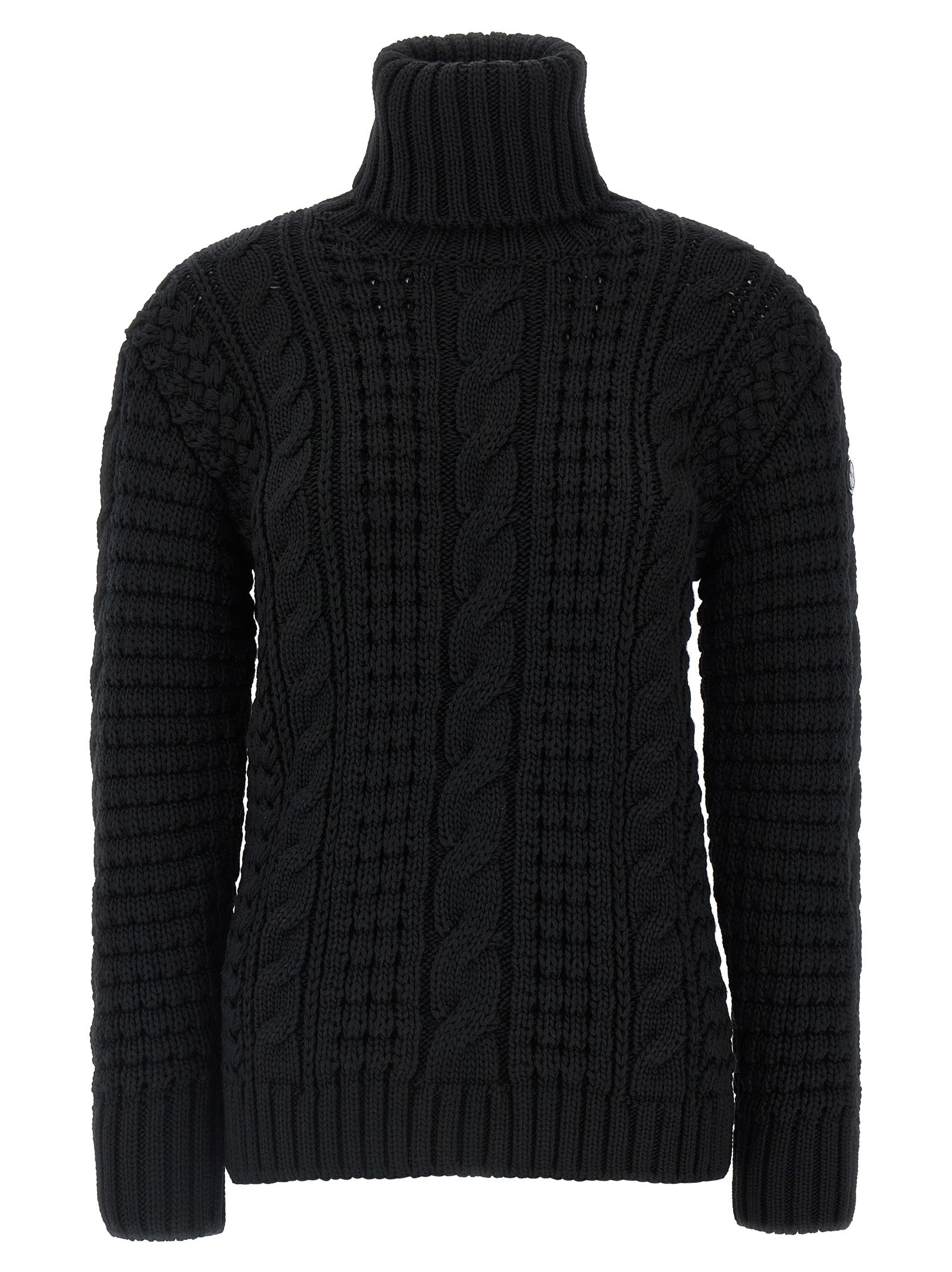 MONCLER GENIUS - MONCLER GENIUS - Moncler x Edward Enninful tricot turtleneck sweater - Women’s Knitwear