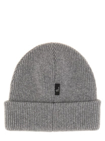 MONCLER GRENOBLE - Moncler Grenoble Beanie Hat With Logo - Women’s Accessories