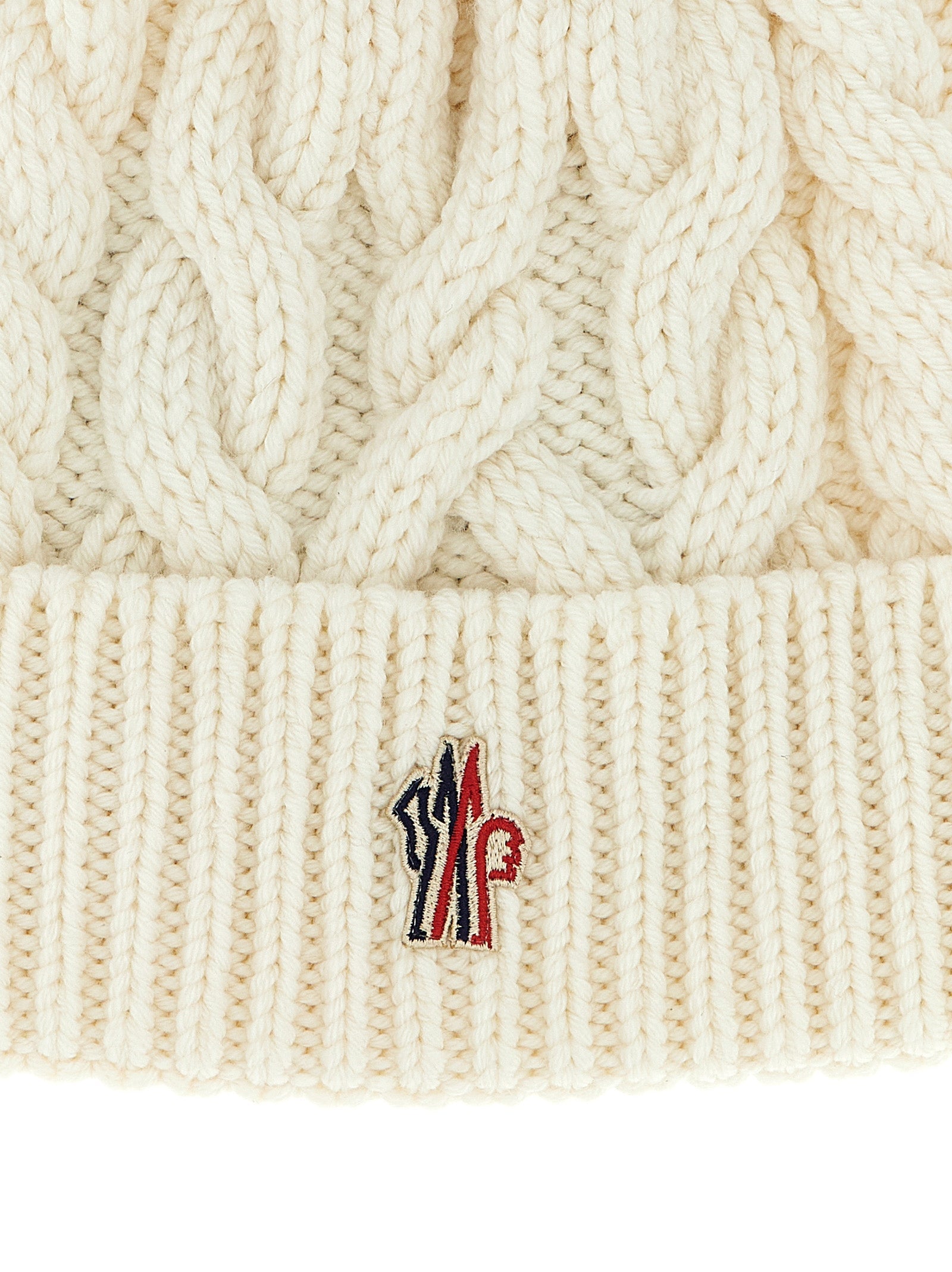 MONCLER GRENOBLE - MONCLER GRENOBLE - Braided wool beanie - Women’s Accessories