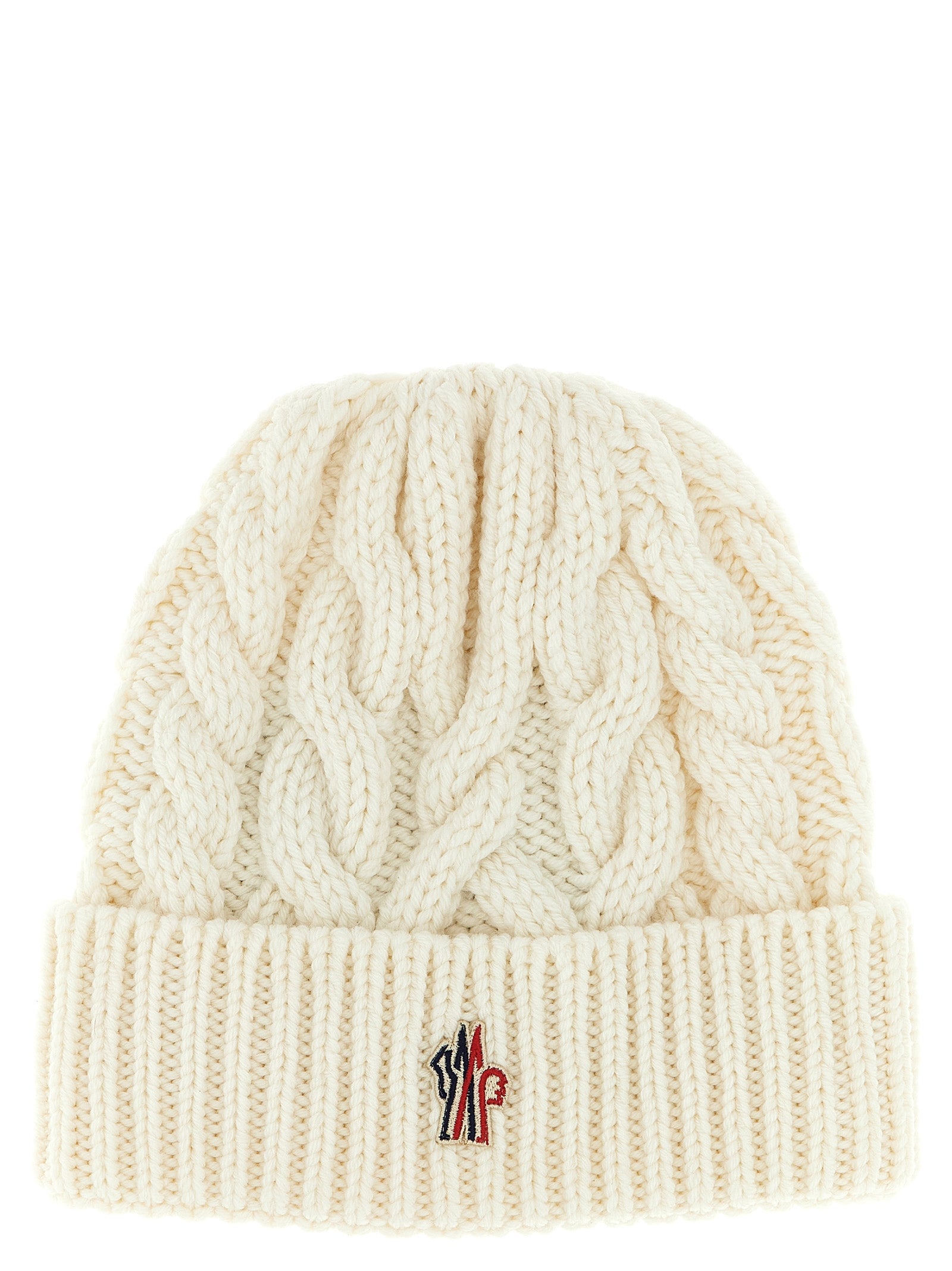 MONCLER GRENOBLE - MONCLER GRENOBLE - Braided wool beanie - Women’s Accessories