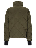 Moncler Grenoble Men's Bomber Bramans Jacket Green, view 2
