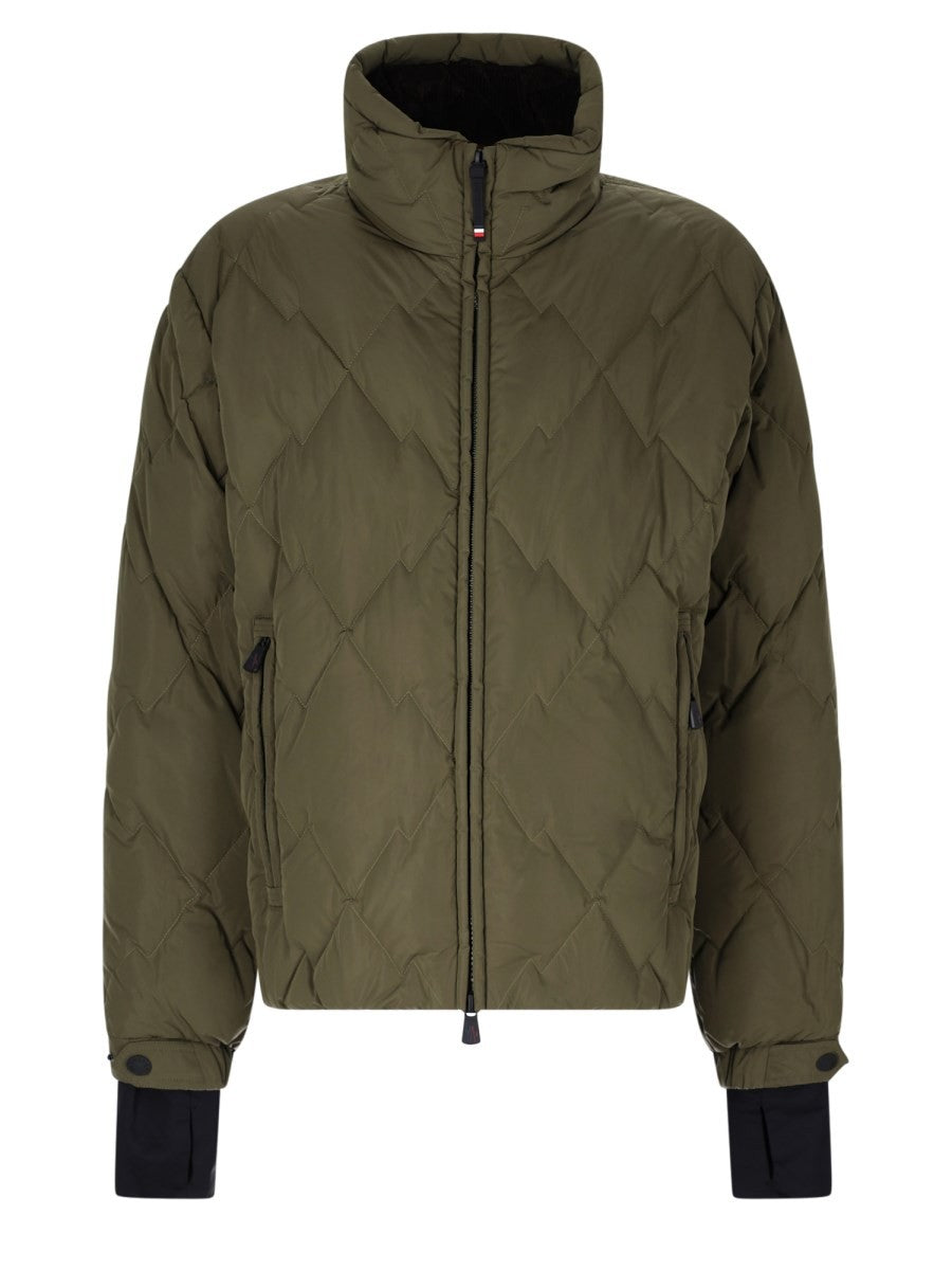 Moncler Grenoble Men's Bomber Bramans Jacket Green